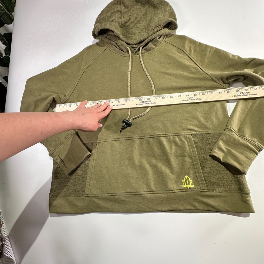 Mountain Standard hoodie outdoor pullover french terry utility olive XL - Picture 12 of 12